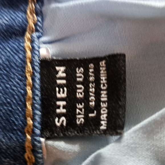 SHEIN High Waisted Skinny Jeans Size Large - Picture 4 of 7